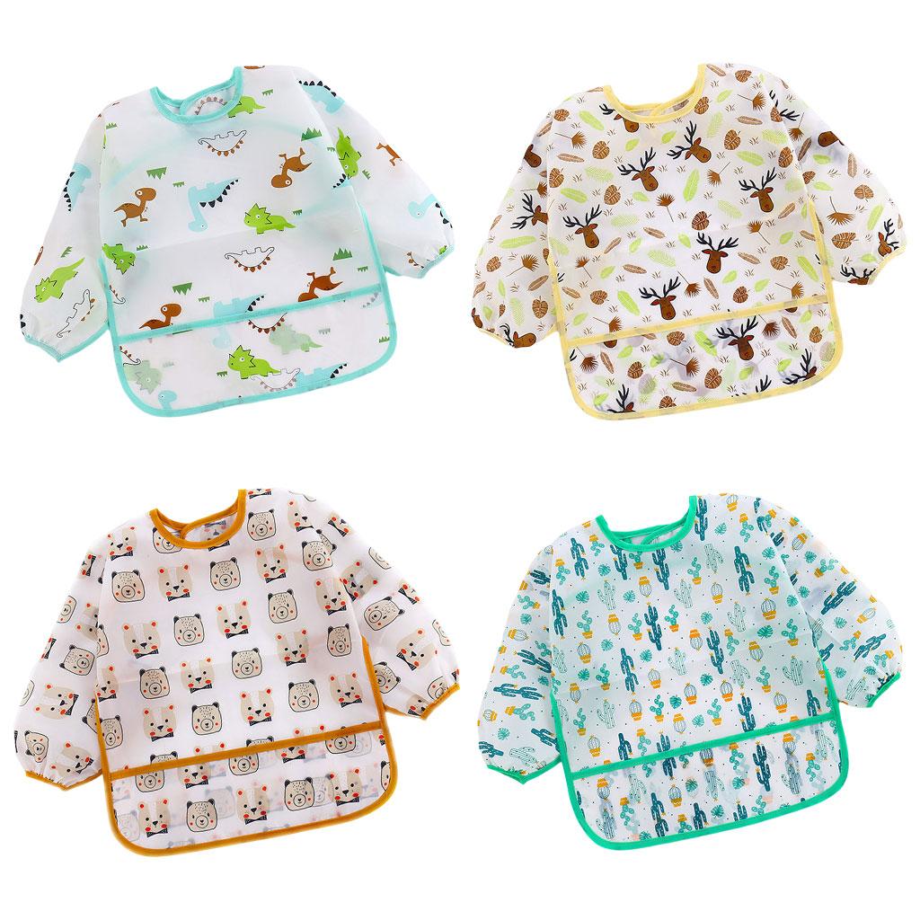 Waterproof Baby Bibs Silicone - Kids Silicone Bib Waterproof Feeding Apron