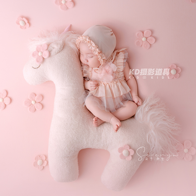 Cute Unicorn Theme Newborn Pho - Infant Photography Props Outfit ulasan dan harga