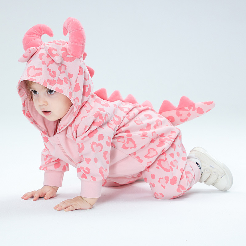 Spring Kigurumis Baby Girls Cu - Cotton Baby Onesies Zipper ulasan dan harga