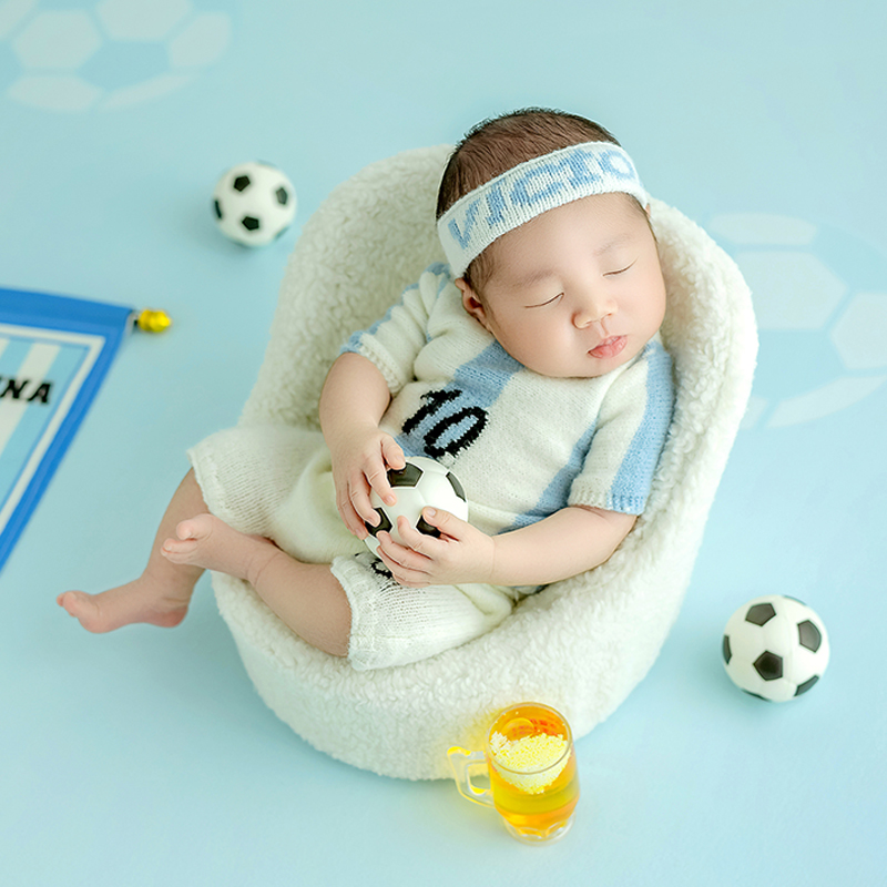 Football Baby Theme Newborn Ph - Infant Photography Props Outfit ulasan dan harga