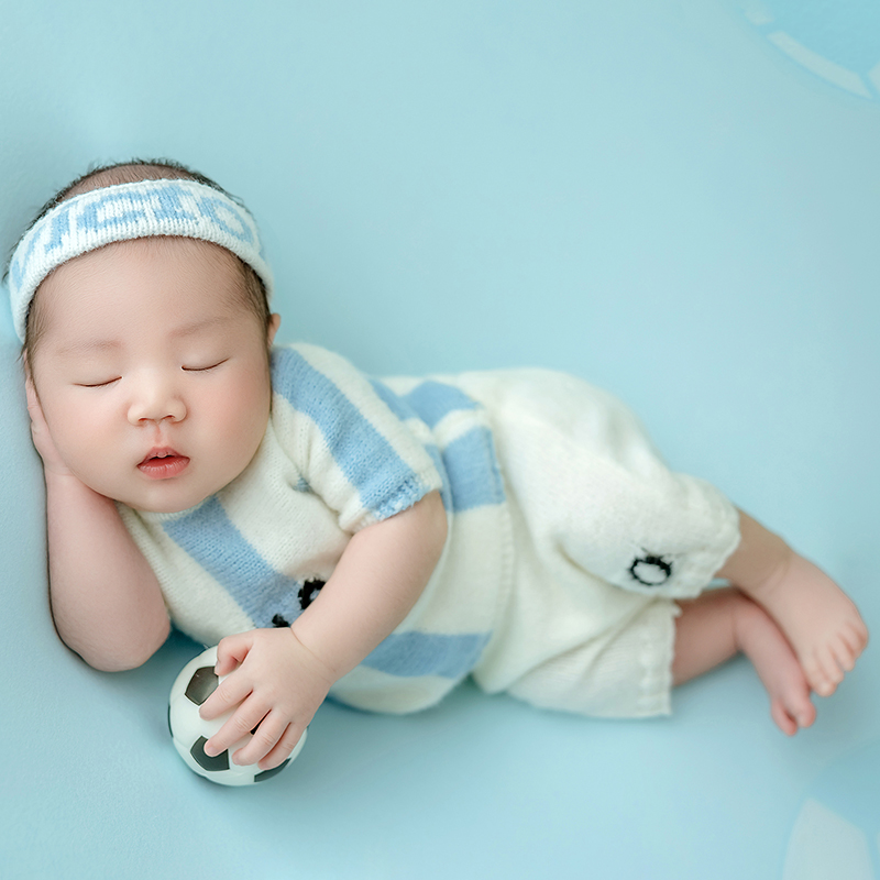 Football Baby Theme Newborn Ph - Infant Photography Props Outfit ulasan dan harga