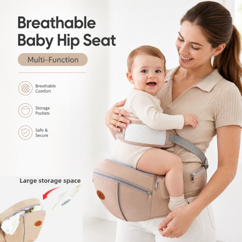 Ergonomic Breathable Baby Hip  - Ergonomic Baby Carrier Newborn To Toddler ulasan dan harga