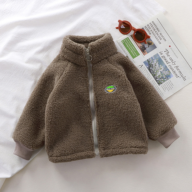 Children's Plush Jacket Winter - Toddler Boy Winter Fleece Jacket ulasan dan harga