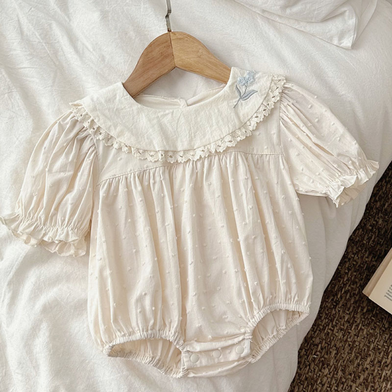 2025 New Summer Newborn Baby G - Newborn Baby Girl Romper Floral ulasan dan harga